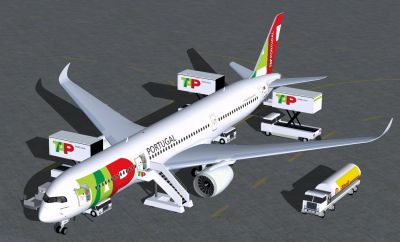 TAP AIR PORTUGAL A350-900 ポルトガル航空 ph TAP Portugal Airbus A350-900 XWB for FSX